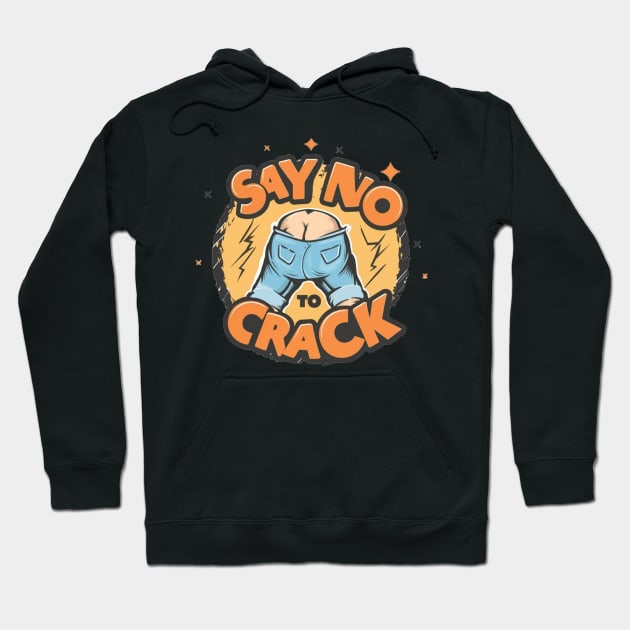 Just Say No Hoodie by Jason's Finery